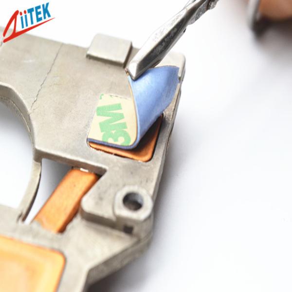 High Thermally Conductive Insulation Silicone Pad Blue Thermal Conductive Gap