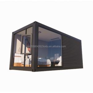 Easy Assemble Luxury Living Container House with Galvanized Steel Square Tubes