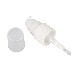 White PP Plastic Screw Lotion Pump 20/410 Press Type Cream Dispenser Pump