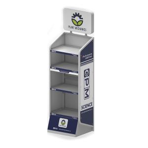 Retail Store Fixture Metal 4-tier Display Stands For Plant Mechanics