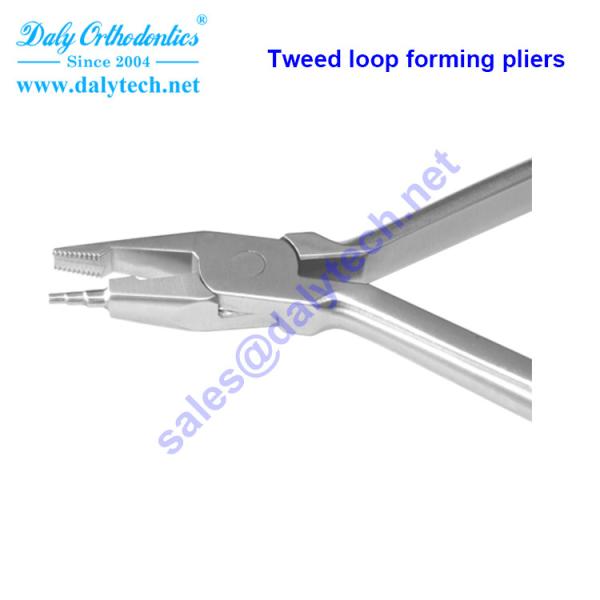 Tweed loop forming pliers of orthodontic products from dental solutions