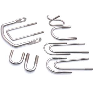 M3 M4 Stainless steel U TYPE SHAPE Metal Bolt with nut washer assortment SS304