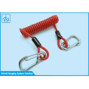 China Spring Tool Lanyard With Safe Spring Hook For The Height Safety Dropped Objects on sale China Spring Tool Lanyard With Safe Spring Hook For The Height Safety Dropped Objects on sale