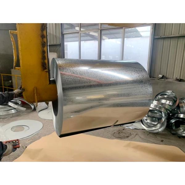 Hot Dipped Galvanized Coated Steel Plate With Good Ductility 270MPa Tensile Strength 0.5mm