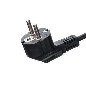 Electrical Plug Black Kema-keur Cable H05vv-f 3 Prong Extension Cord for Travel