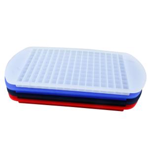 Fancy reusable high quality silicone 160 square ice cube tray