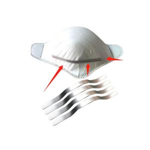 Custom 0.4mm 0.5mm Aluminum Strip Nose Bridge Wire For N95 In Stock