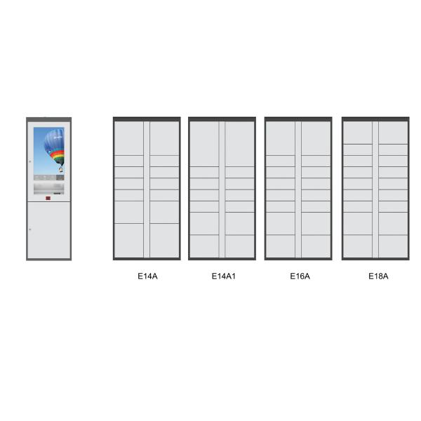 UV Disinfection Light Airport Bus Station Luggage Deposit Storage Public Lockers With Language Custom