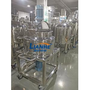 SUS 304 100L Liquid Washing Mixing Machine Small Scale Homogenizer Mixer