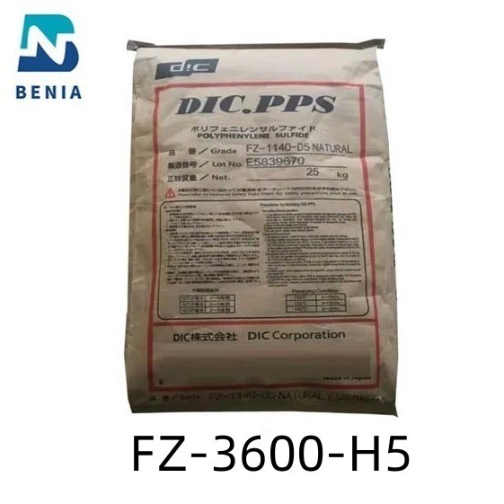 Quality DIC PPS FZ-3600-H5 PolyphenyleneSulfide Resin Glass Mineral Reinforced Low Outgas All Color wholesale