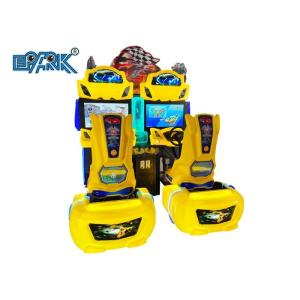 42 inch Racing Game Machine Double Players Outrun Car Driving Simulator