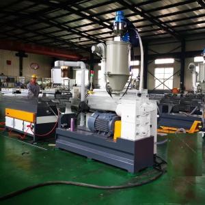 PE Plastic Processed Single-Screw PVC Corrugated Pipe Extruder Machine for