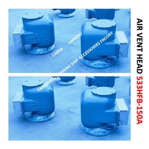 Air Pipe Head (With Insect Net) For Pontoon Type Tail Tip Cabin MODEL：533HFB