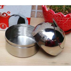 Stainless Steel Cigarette Ashtray Lid Silver Windproof Penguin Shade