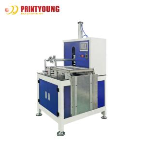 Cheap Paper Round D Type Half Round Box Gluing Backing Machine for sale