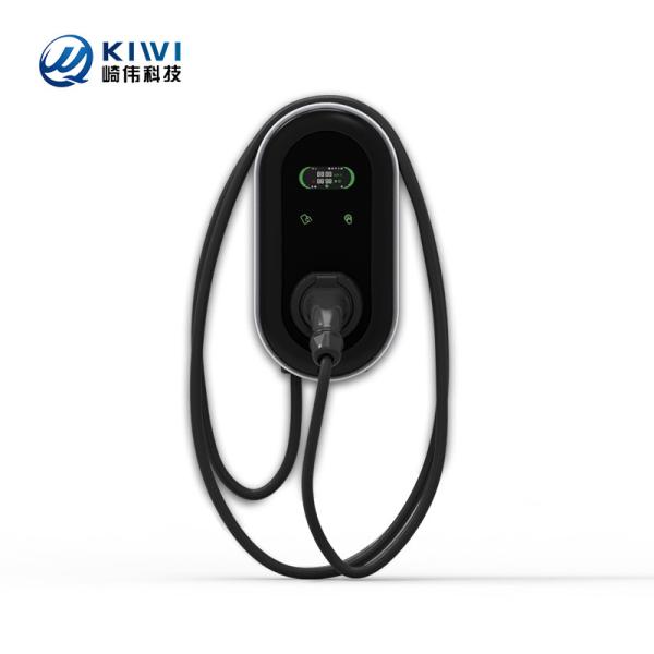 KIWI LCD Mini Opcc 220V Type 2 Charging Station 7kW CCS EV Charger for Electric