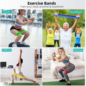 Resistance Bands, Exercise Workout Bands for Women and Men, 5 Set of Stretch