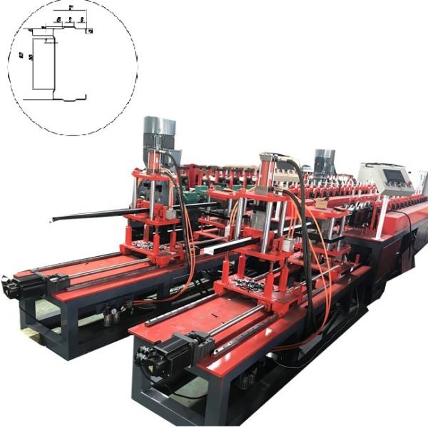 Quality LED Light Box Shutter Profile Machine T5 Profile Rolling Machine wholesale