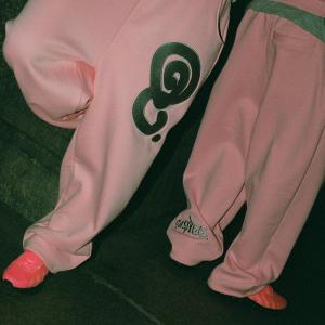 Custom French Terry Pink Oversized Hoodie and Sweatpants Set with 350grams