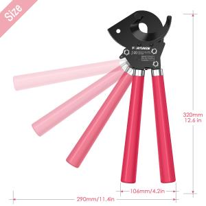 Marine Large Ratcheting Handheld Cable Cutters Multicolor Durable