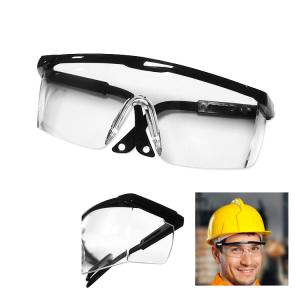 China ESD Safety Clear Eye Protective Glasses Anti Scratch UV400 Vented on sale