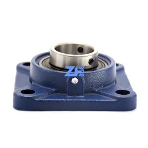 China FY 45 TF Square Flange Ball Bearing Installed In Cast Iron Shell 45*39*54.2mm on sale