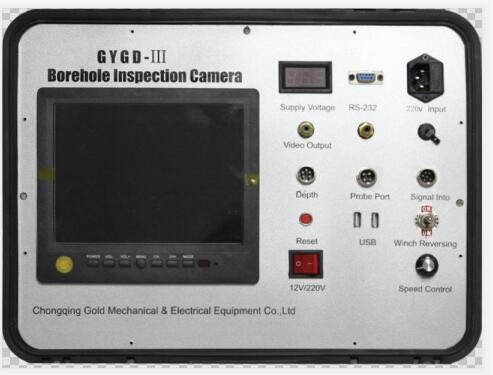 Quality Underground Borehole Inspection Camera with 75mm Diameter Camera with 120m to 3000m Cable wholesale