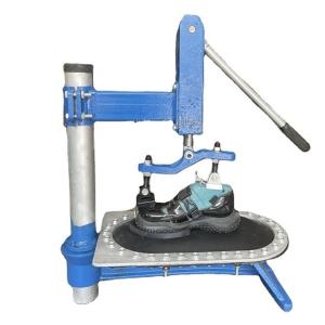 Small Manual Air Press Sole Attaching Machine High Efficiency Easy Operation