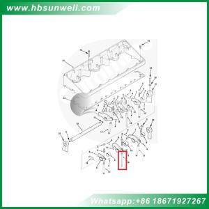 Cummins M11 ISM QSM ISM11 QSM11 L10 Push Rod 3076046 4022824 XCEC Cummins Engine