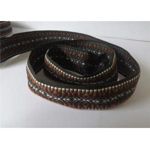 5cm Custom Jacquard Webbing Four Color Pattern For Underwear Waistband