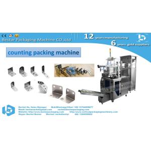 Customized packing machine combine with automatic counting and semi-auto feeding