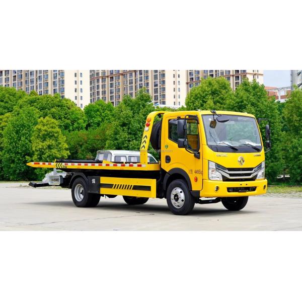 Factory DFAC DongFeng Wrecker Truck Small Mini Light Duty 5 Ton Flatbed Platform Tow Wrecker Truck