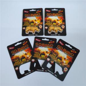 Hardware Usage Blister Card Packaging Go RHINO Hole Capsule Container Recycled