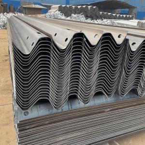 Customized Traffic Road Steel Barrier Highway Safety Standard Size Three Waves