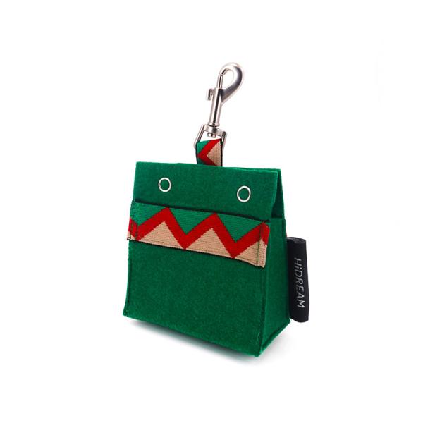 Quality Fabric Puppy Dog Poop Bag Holder Pet Waste Bag Dispenser For Home Leash wholesale