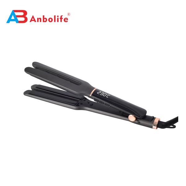 Quality Extra Long Floating Plate Hair Straightener with 10 Heat Settings and 13.7*110mm Ceramic Plates wholesale