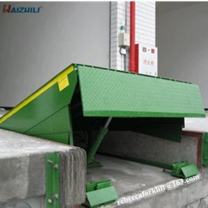 Warehouse loading bridge 8 ton stationary yard dock leveler in china