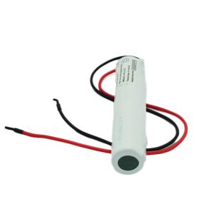 3.6V SC 1800mAh Emergency Light Ni Cd Battery White PVC Pack