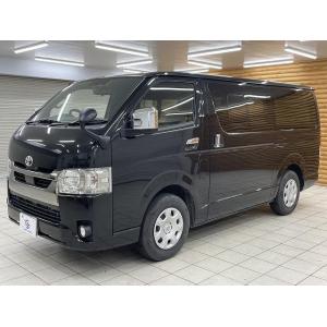 Toyota Hiace Van With Super GL Original Front Bumper, Original 16-Inch Oxidized Aluminum Wheels, Original Mudguards, Original LED Tail Lights, Original Seat Covers, Original BET Kit, Alpine 11inch Equ