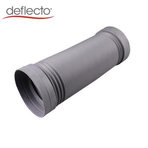 China Plastic Flexible Plastic Air Duct Bellows PE Ducting For Kitchen Chimney on sale