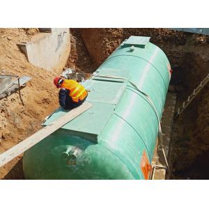 10-20 t/hour Wastewater Treatment Machine Fully Automatic Control FRP Septic