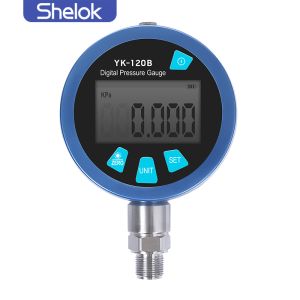 Cheap Digital Pressure Gauge Equipped with Battery Charging Protection Circuit and High Stability Pressure Sensors for Long Term for sale