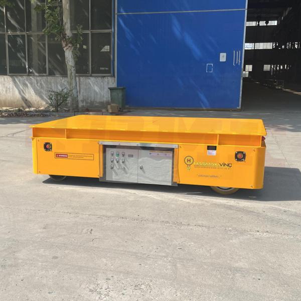Heavy Duty 10 Tons Material Self Moved Hydraulic Lifting Transfer Cart