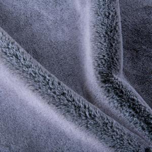 500meters Min Order Faded Color Faux Rabbit Fur Fabric for Garments Scarf