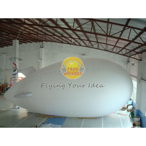 Quality Fireproof Reusable Giant Advertising helium blimp / zeppelin Balloons with PVC wholesale