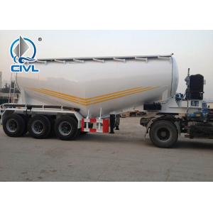 New Bulk Cement Tank Trailer 50 Ton Loading Capacity For Cement Plant With Bohai