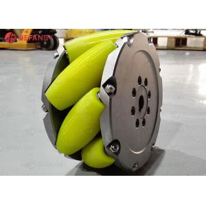 Smart Robot Omnidirectional 300kg Load Mecanum Wheel 152 Mm