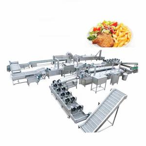 Small Scale French Fries Machine Potato Chips Making Machine Price Frozen French