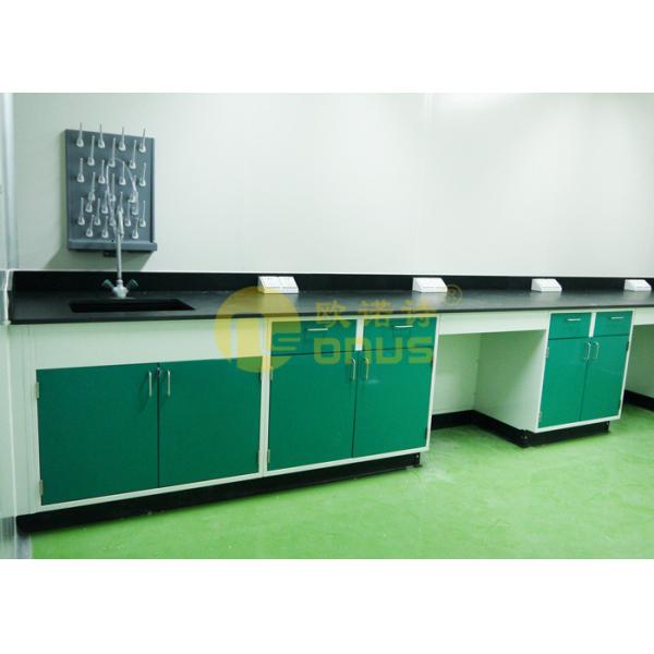 Black Epoxy Resin Lab Countertops Oem For Pharmaceutical Testing Centre with chemical resistance