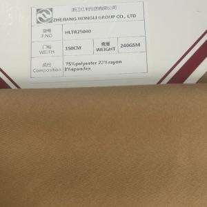 40/2tr*150d+40d Polyester/ Rayon/Spandex Fabric for Men/Women′s Suitiing with